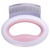 bruPet Life 'Knuckler' Handheld Travel Flexible Grooming Pet Rake Comb