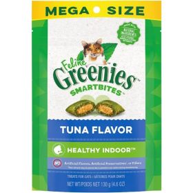 Greenies SmartBites Healthy Indoor Tuna Flavor Cat Treats (Option: 4.6 oz)
