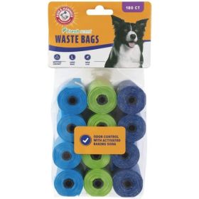 Arm and Hammer Dog Waste Refill Bags Fresh Scent Assorted Colors (Option: 180 count)