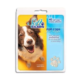 Soft Claws Nail Caps for Cats and Dogs Natural (Option: Medium)
