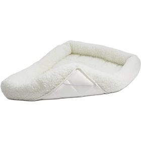 MidWest Quiet Time Fleece Bolster Bed for Dogs (Option: Medium  1 count)