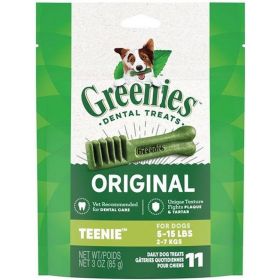Greenies Teenie Dental Dog Treats (Option: 11 count)