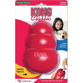 KONG Classic Dog Toy (Option: Red  XXLarge  Dogs over 85 lbs (6" Tall x 1.5" Diameter))