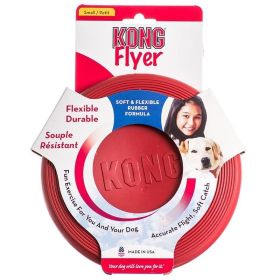 KONG Flyer Dog Disc (Option: Small  6.5" Diameter)